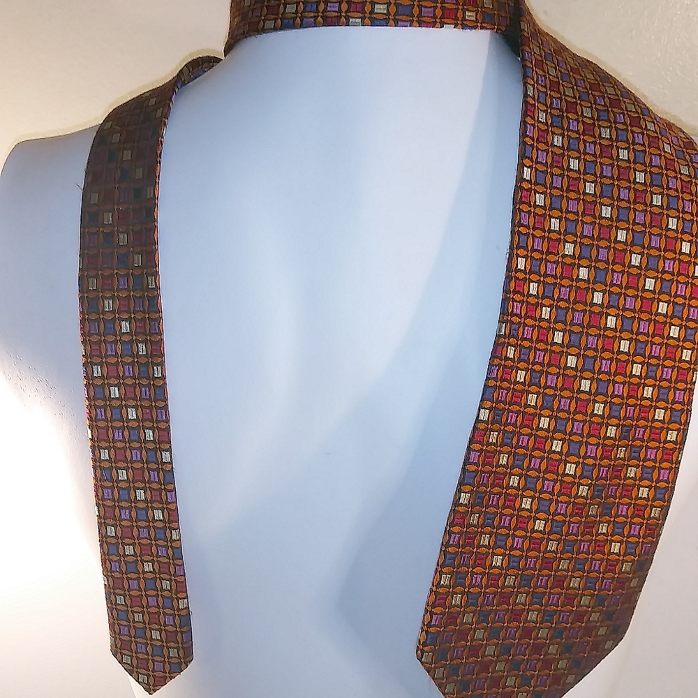 Pierre Cardin Men 100% Silk Tie